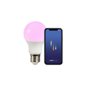 Smart E27 | A60 Colour | 2200-6500 Kelvin | 806 Lumen | Light Bulb | White - Comet Lighting