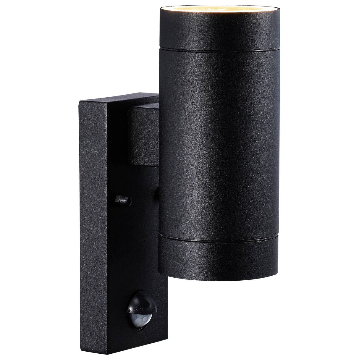 Tin Maxi Double Sensor | Wall light | Black - Comet Lighting