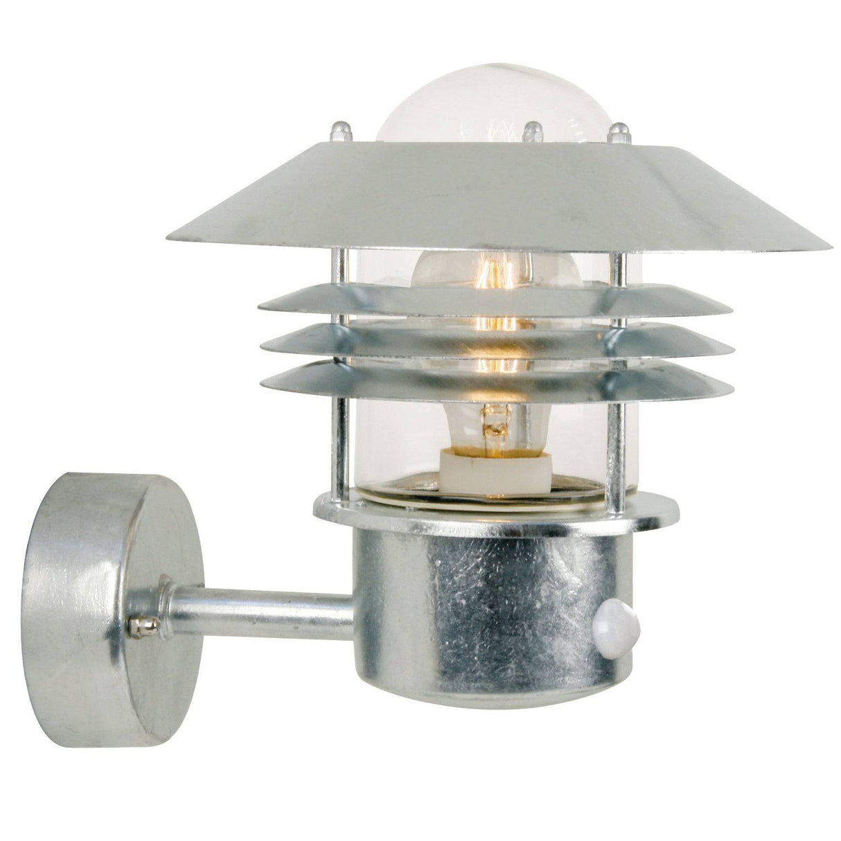 Vejers Sensor | Wall light | Galvanized - Comet Lighting