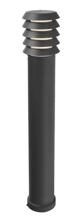 Alta Outdoor Large Bollard Black - Comet Lighting