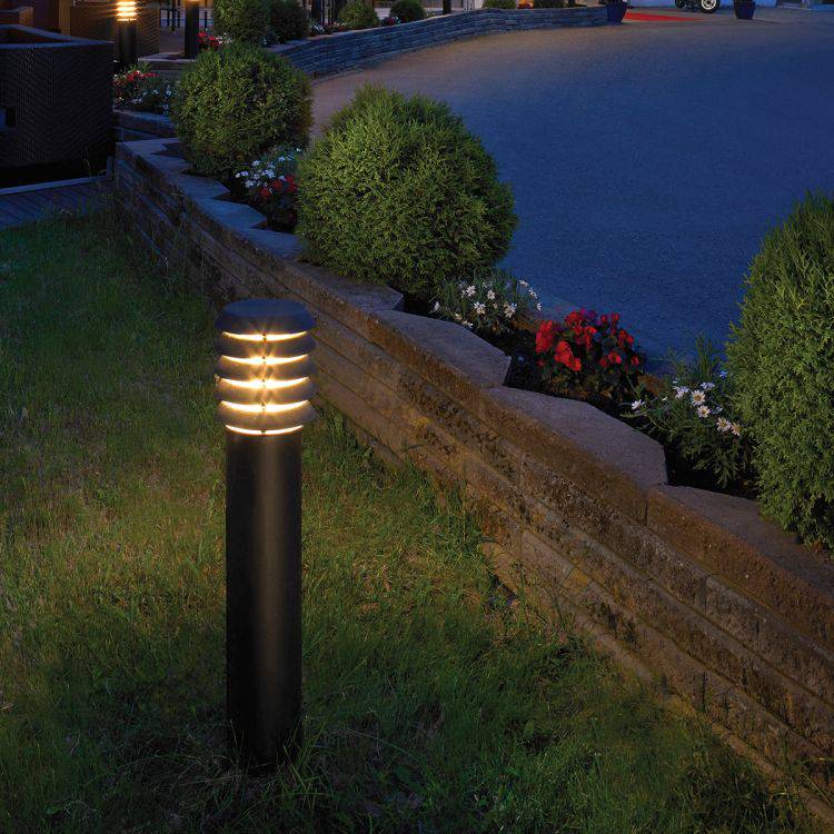 Alta Outdoor Large Bollard Black - Comet Lighting