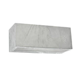 Asker Large Up/Down Wall Light Galvanized - Comet Lighting