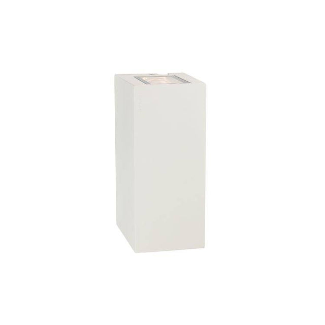 Lillehammer 2 Light Up/Down Wall Light White - Comet Lighting