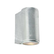 Mandal 2 Light Up/Down Wall Light Galvanized - Comet Lighting