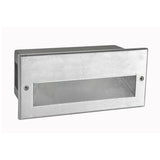 Namsos LED Recessed Wall Light Galvanized - Comet Lighting