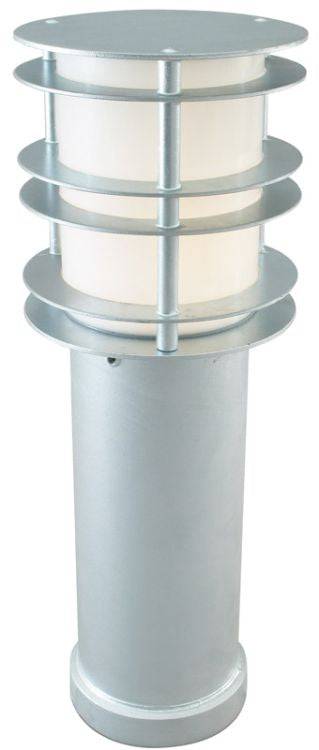 Stockholm Outdoor Medium Bollard Galvanised - Comet Lighting