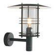 Stockholm Outdoor Wall Lantern Grande Black - Comet Lighting