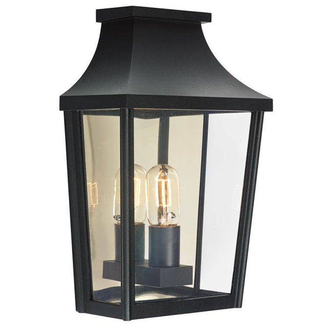 Turin 1 Light Half Wall Lantern - Comet Lighting