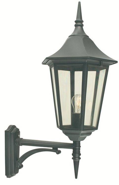 Valencia Grande Outdoor Up Lantern Black - Comet Lighting