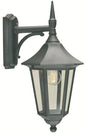 Valencia Outdoor Down Lantern Black - Comet Lighting