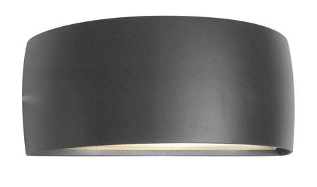 Vasa Outdoor Wall Light Graphite - Comet Lighting