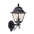 Norfolk 1 Light Up Wall Lantern - Comet Lighting