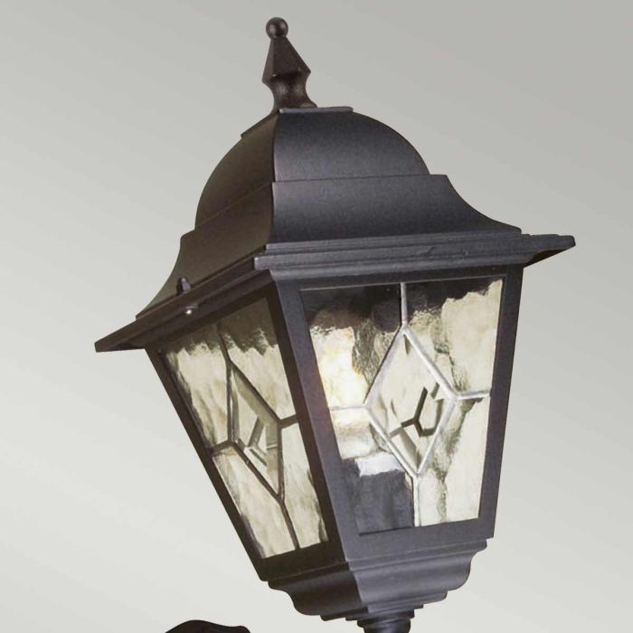 Norfolk 1 Light Up Wall Lantern With PIR - Comet Lighting
