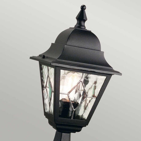 Norfolk 1 Light Pedestal Lantern - Comet Lighting