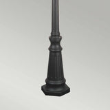 Norfolk Outdoor 3lt Lamp Post Black