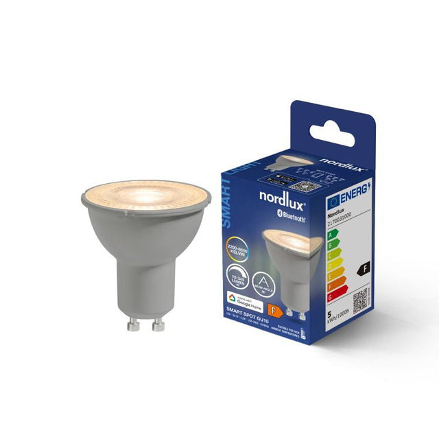 Nordlux Smart GU10 PAR16 Outdoor 2200-6500 Kelvin 345 Lumen Light Bulb Clear