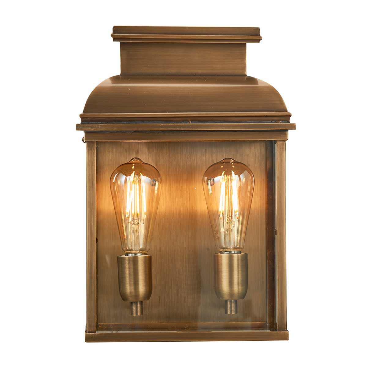 Old Bailey 2-Light Large Outdoor Wall Lantern - Comet Lighting