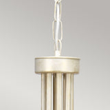 Olivia 8-Light Chandelier Ivory/Gold - Comet Lighting