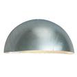 Paris 1 Light Large Wall Lantern - Galvanised - Comet Lighting