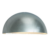 Paris 1 Light Large Wall Lantern - Galvanised - Comet Lighting