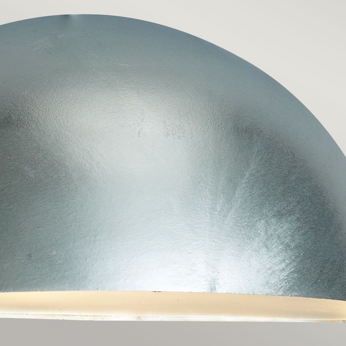 Paris 1 Light Large Wall Lantern - Galvanised - Comet Lighting