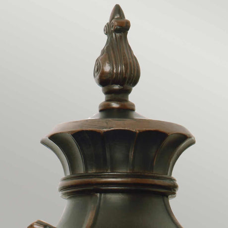 Philadelphia Outdoor Wall Up Lantern Large Bronze