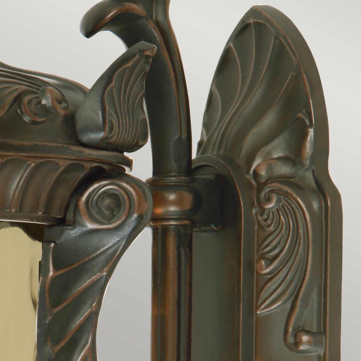 Philadelphia 3 Light Large Wall Lantern - Old Bronze - Comet Lighting