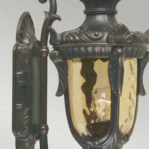 Philadelphia 1 Light Medium Wall Lantern - Old Bronze - Comet Lighting
