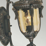 Philadelphia 1 Light Small Wall Lantern -  Old Bronze - Comet Lighting