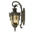 Philadelphia 3 Light Large Down Wall Lantern - Old Bronze - Comet Lighting