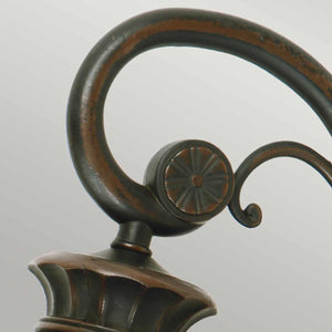 Philadelphia 3 Light Large Down Wall Lantern - Old Bronze - Comet Lighting