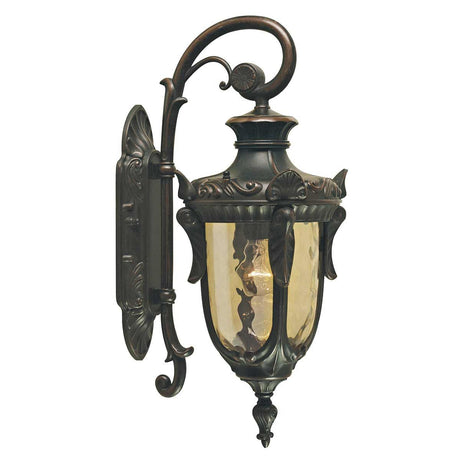 Philadelphia 1 Light Medium Down Wall Lantern - Old Bronze