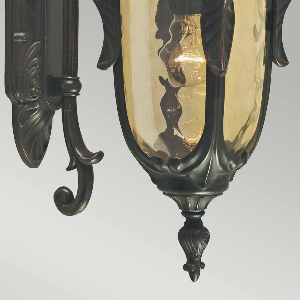 Philadelphia 1 Light Medium Down Wall Lantern - Old Bronze - Comet Lighting