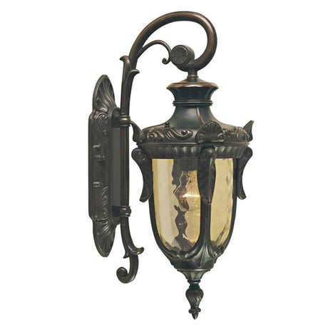 Philadelphia 1 Light Small Down Wall Lantern - Old Bronze - Comet Lighting