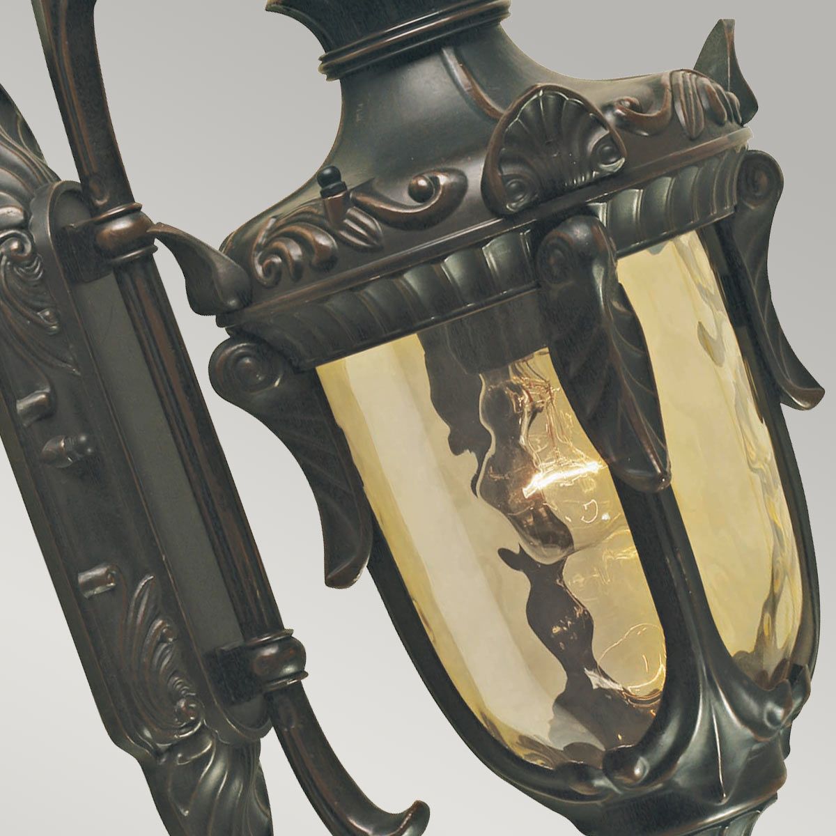 Philadelphia 1 Light Small Down Wall Lantern - Old Bronze - Comet Lighting