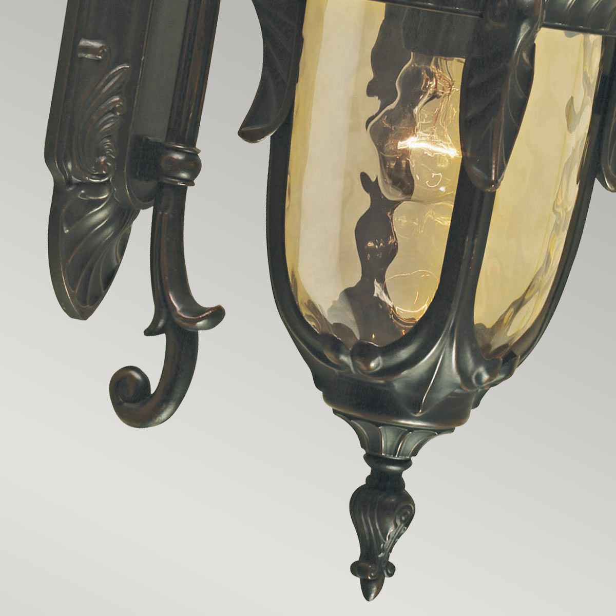Philadelphia 1 Light Small Down Wall Lantern - Old Bronze - Comet Lighting