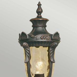 Philadelphia 1 Light Medium Pedestal - Old Bronze - Comet Lighting