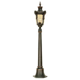 Philadelphia Outdoor Pillar Lantern Old Bronze - Comet Lighting