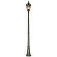 Philadelphia 3 Light Large Lamp Post - Old Bronze - Comet Lighting