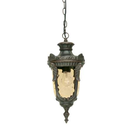 Philadelphia 1 Light Chain Lantern - Old Bronze - Comet Lighting
