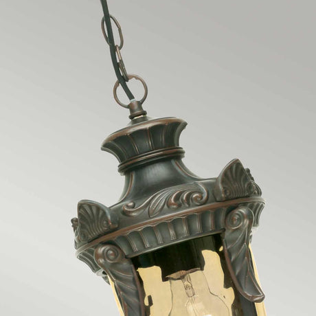 Philadelphia 1 Light Chain Lantern - Old Bronze - Comet Lighting