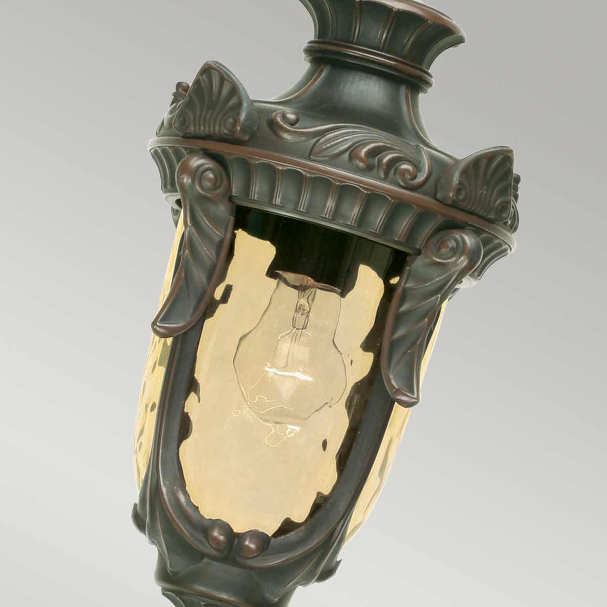 Philadelphia 1 Light Chain Lantern - Old Bronze - Comet Lighting