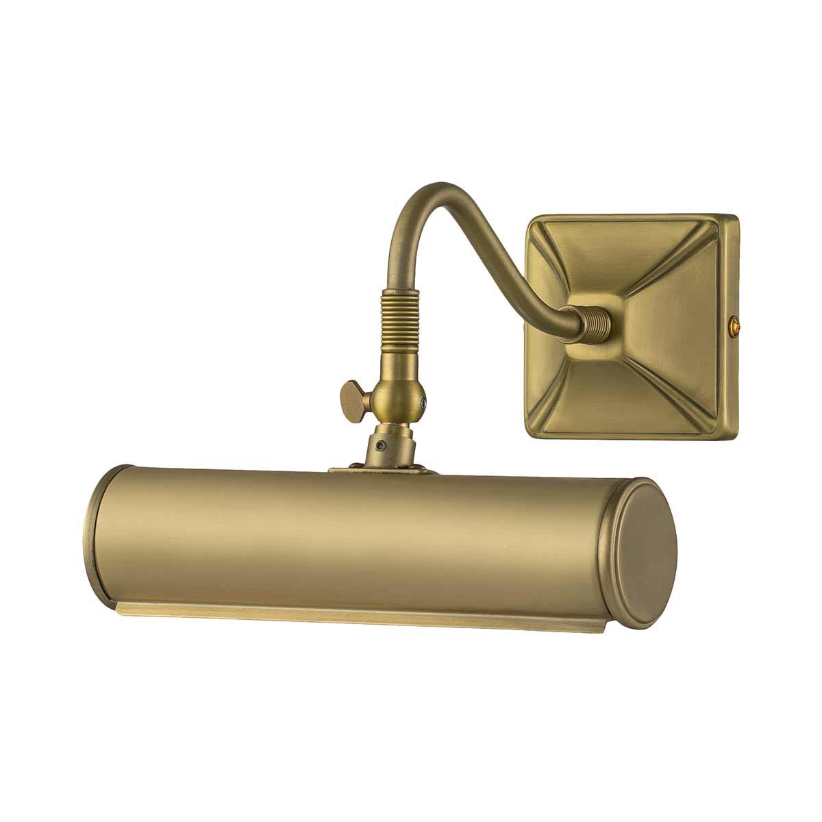 Picture Light 1 Light Small - Brushed Brass