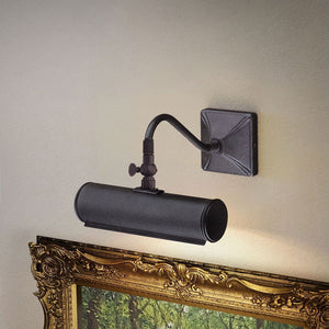 Picture Light 1 Light Small - Black