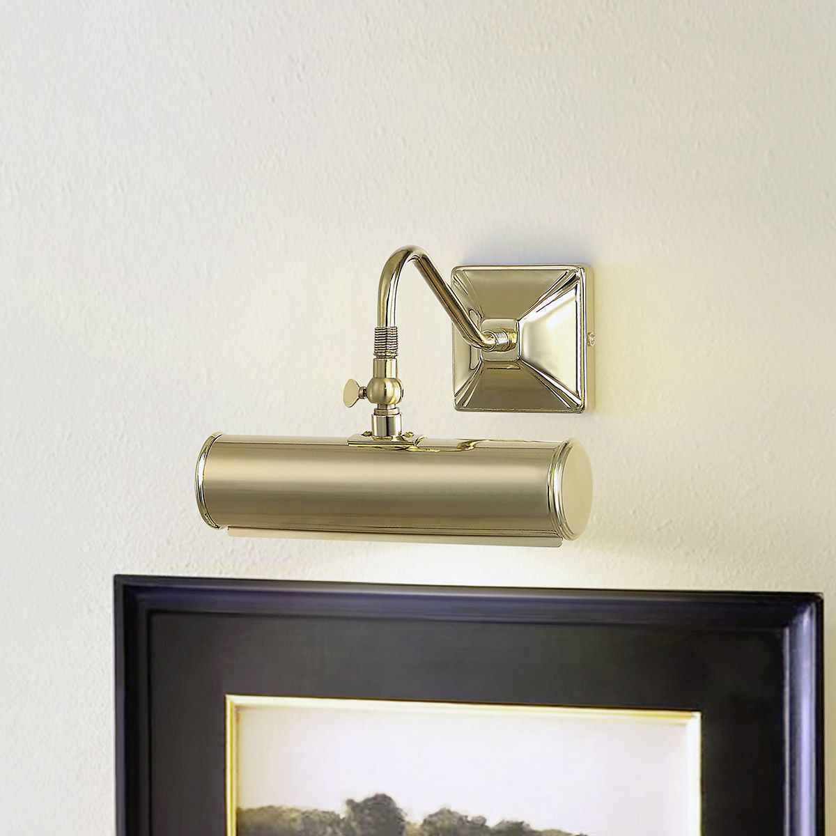 Picture Light 1 Light Small - Polished Brass