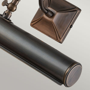 Picture Light 2 Light Large - Dark Bronze - Comet Lighting