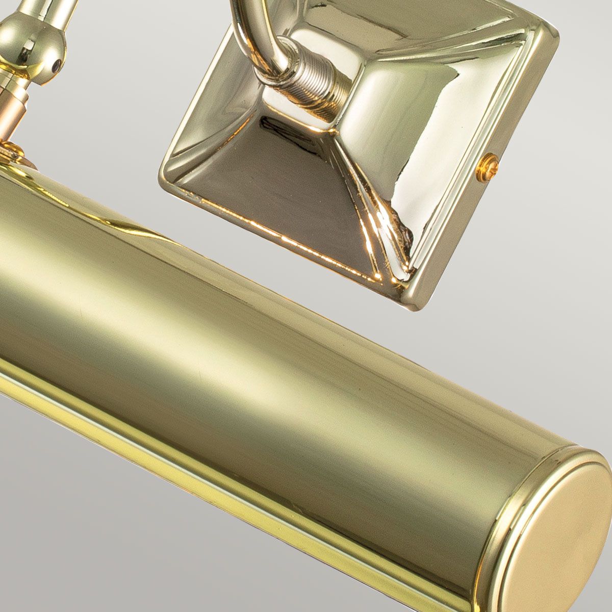 Picture Light 2 Light Large - Polished Brass - Comet Lighting