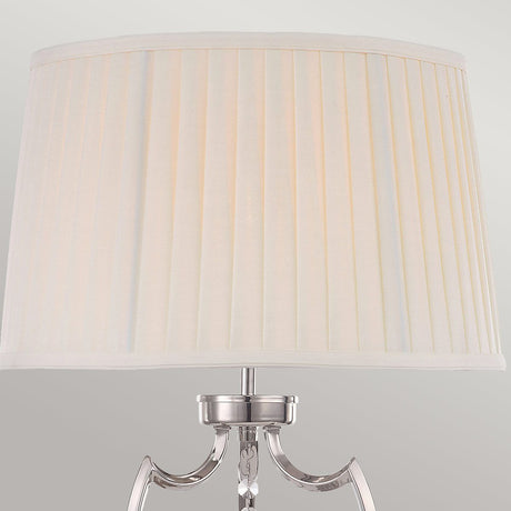 Pimlico 1 Light Table Lamp - Polished Nickel