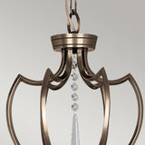 Pimlico 6-Light Chandelier Dark Bronze - Comet Lighting