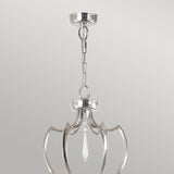 Pimlico 6-Light Chandelier Polished Nickel - Comet Lighting